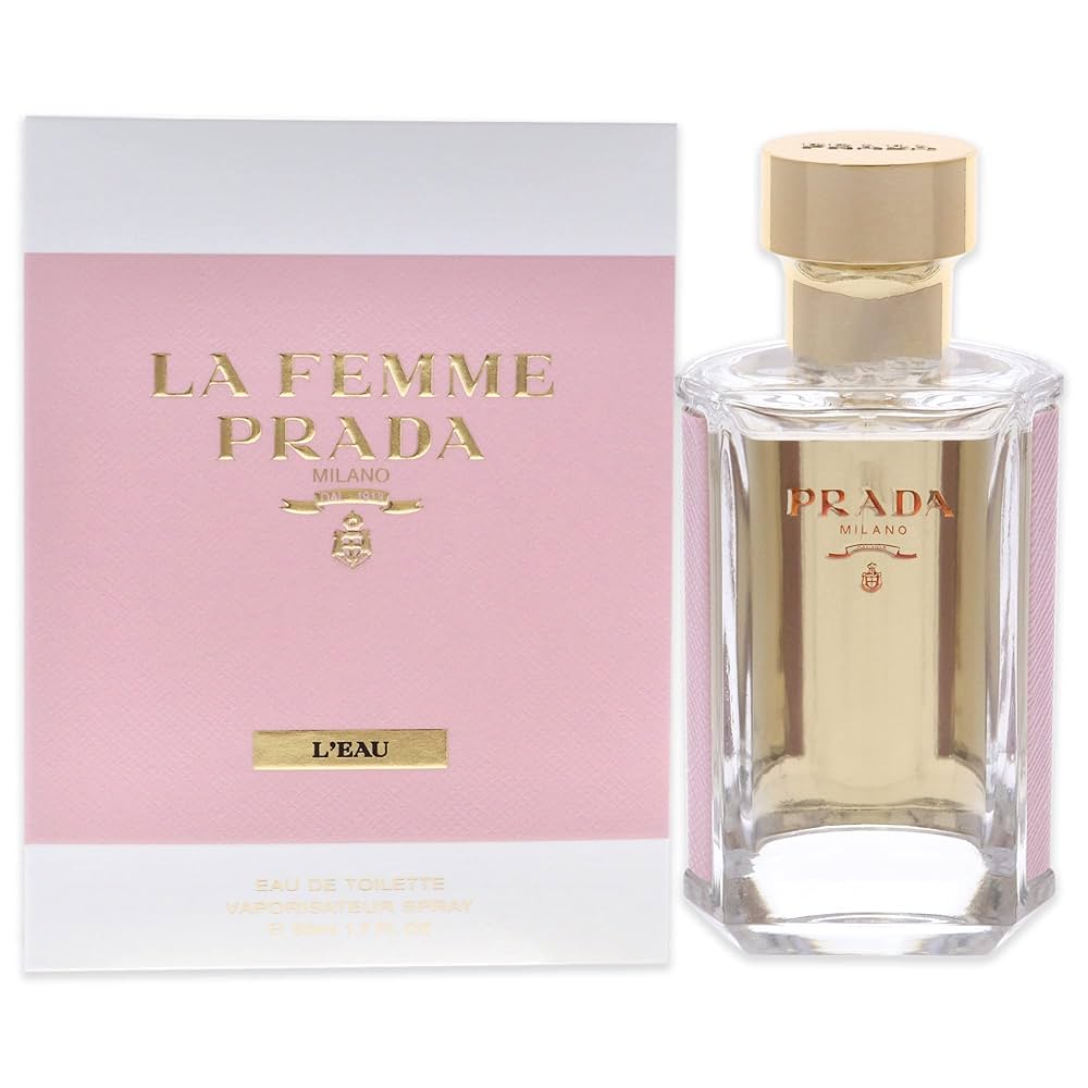 PRADA LA FEMME 香水 女性用 Amazon.com : Prada La Femme L'Eau by Prada for Women 1.7 oz